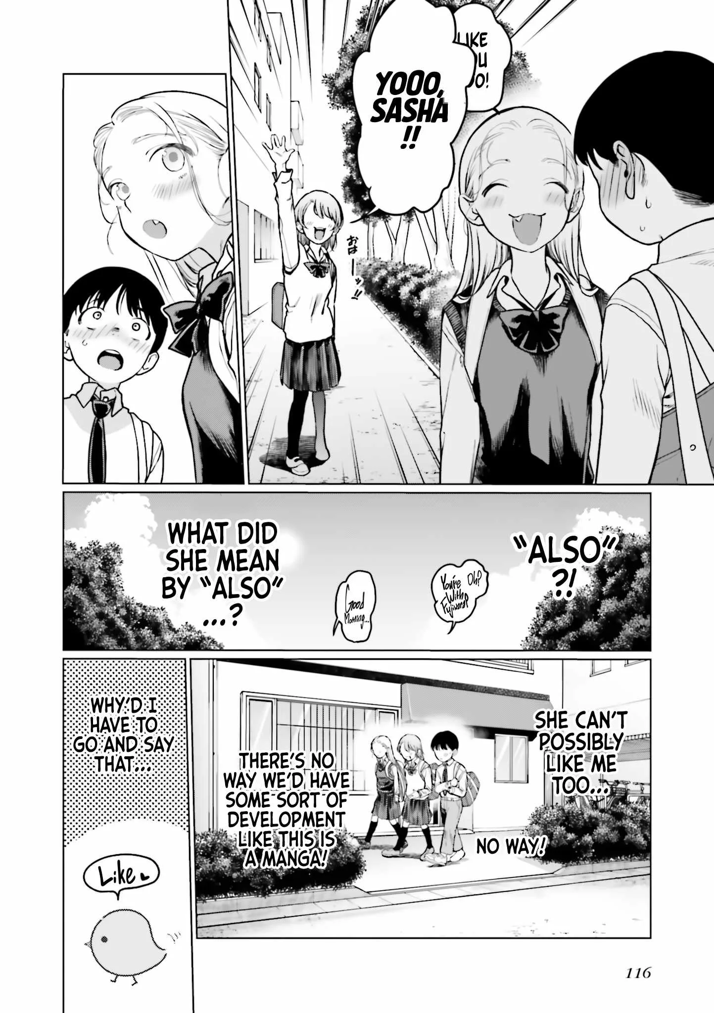 Sasha and Her Otaku Classmate Chapter 37 page 6