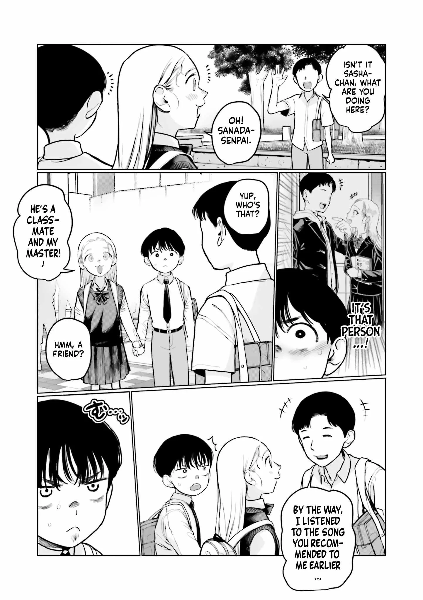 Sasha and Her Otaku Classmate Chapter 37.5 page 2