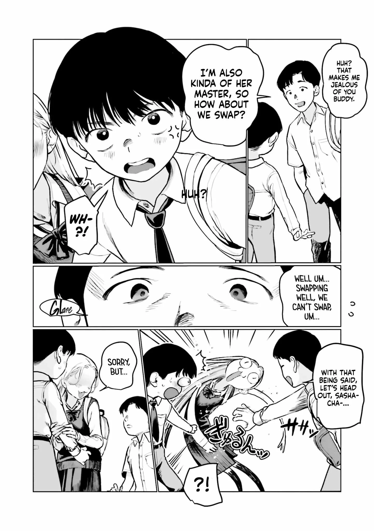 Sasha and Her Otaku Classmate Chapter 37.5 page 4