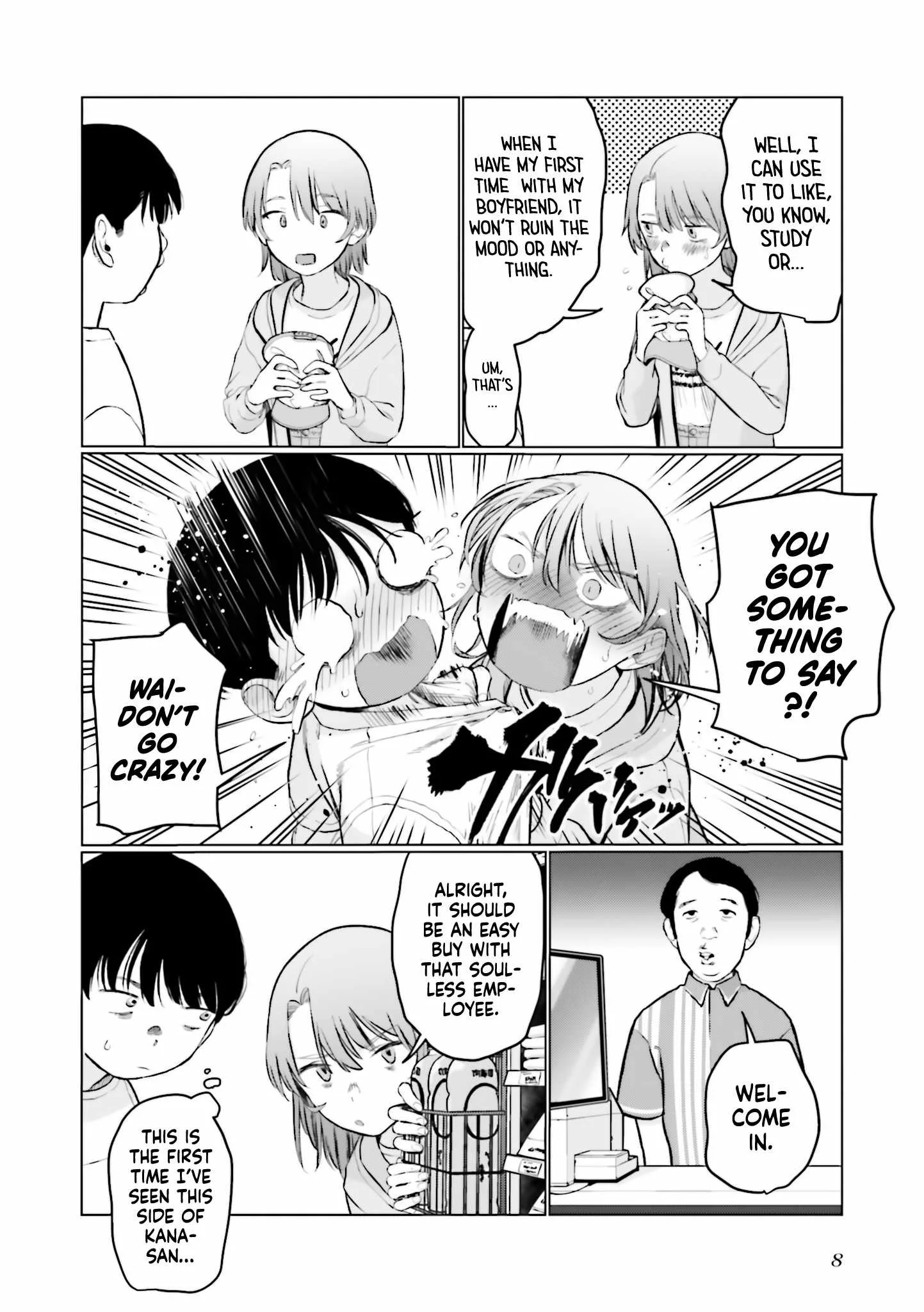Sasha and Her Otaku Classmate Chapter 40 page 6