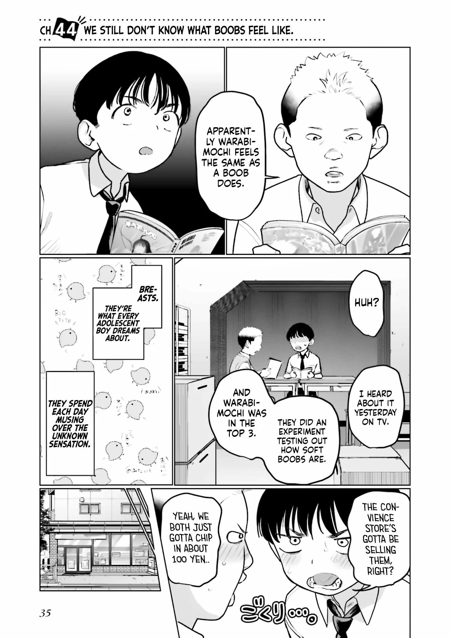 Sasha and Her Otaku Classmate Chapter 44 page 1