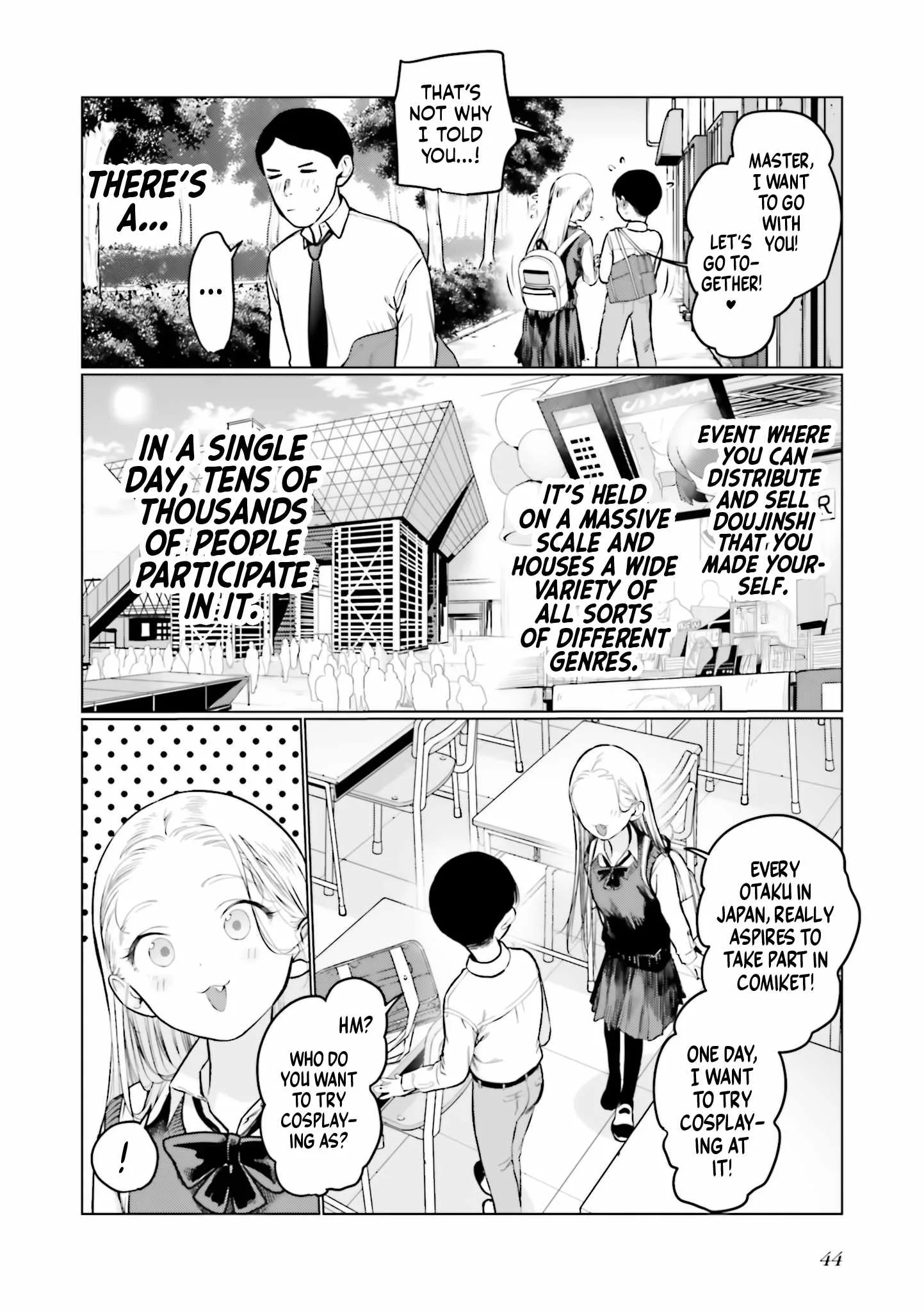 Sasha and Her Otaku Classmate Chapter 45 page 2