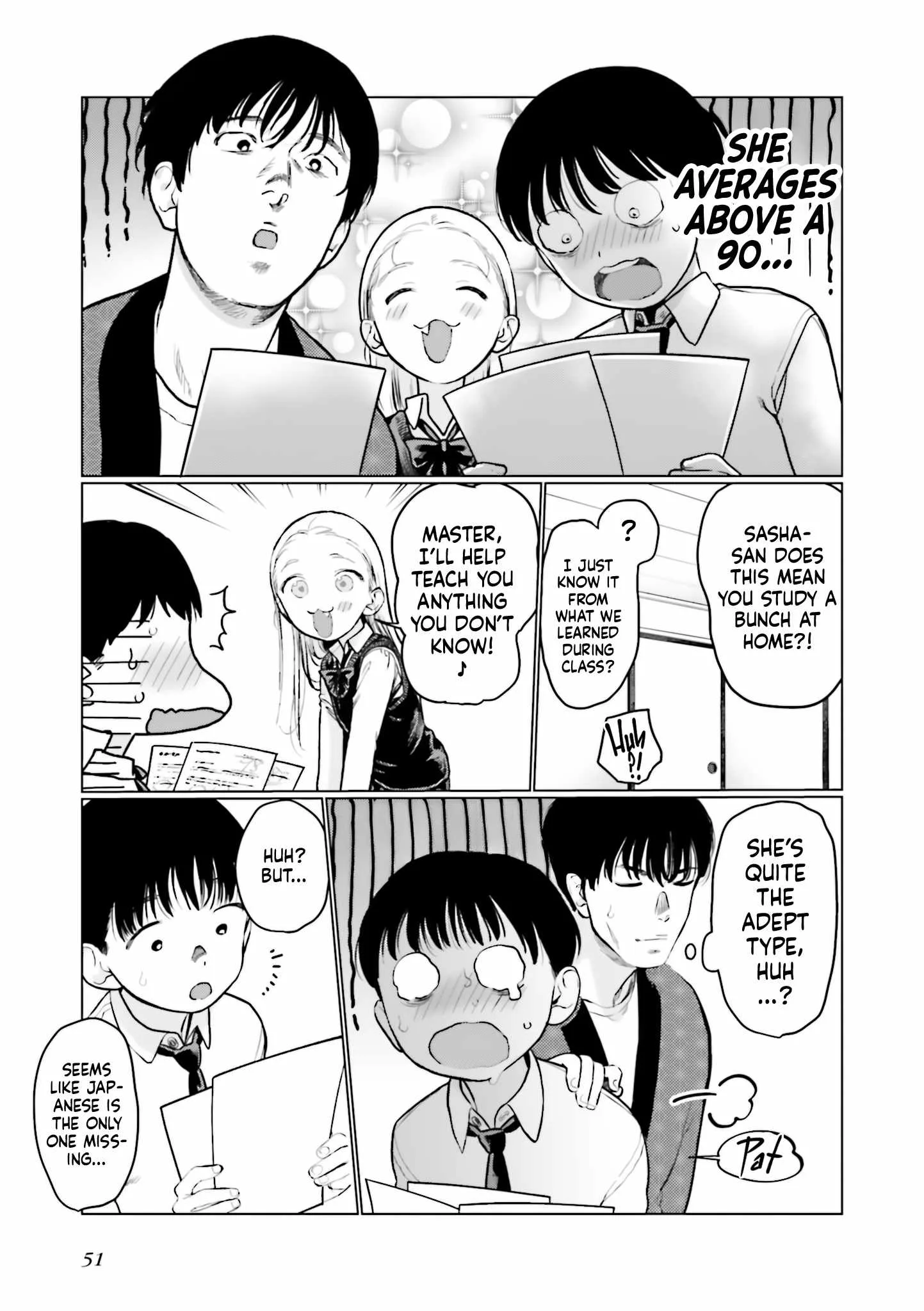 Sasha and Her Otaku Classmate Chapter 46 page 3