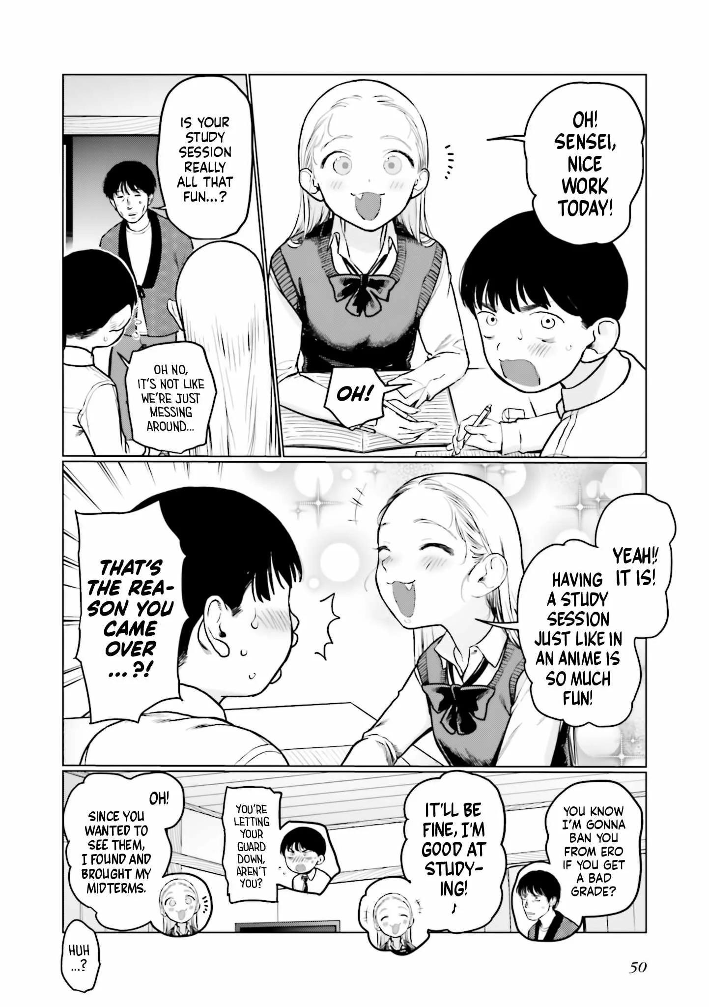 Sasha and Her Otaku Classmate Chapter 46 page 2