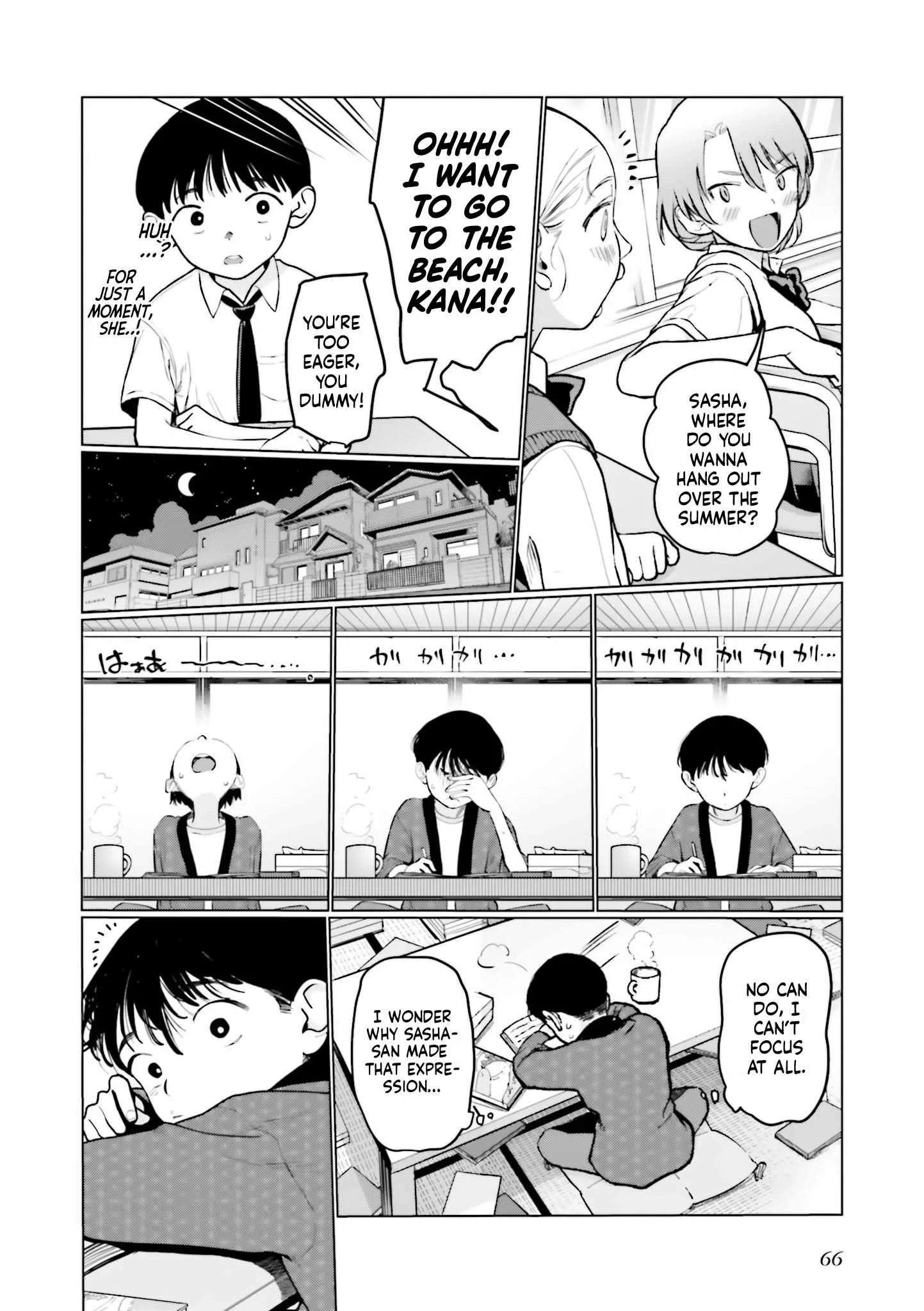 Sasha and Her Otaku Classmate Chapter 48 page 2