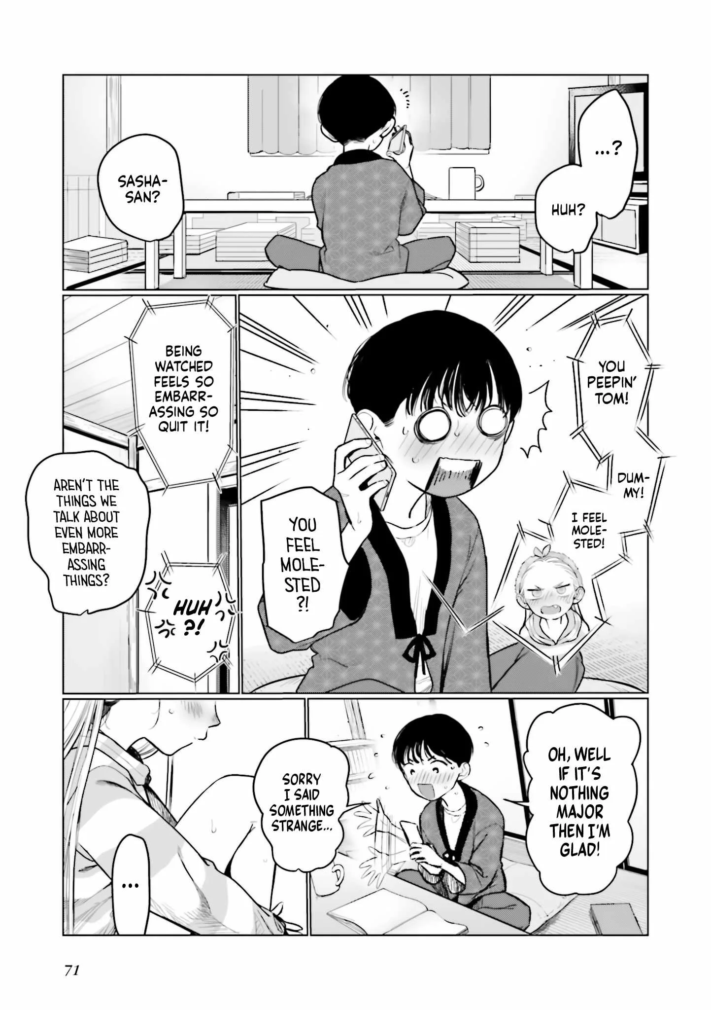 Sasha and Her Otaku Classmate Chapter 48 page 7