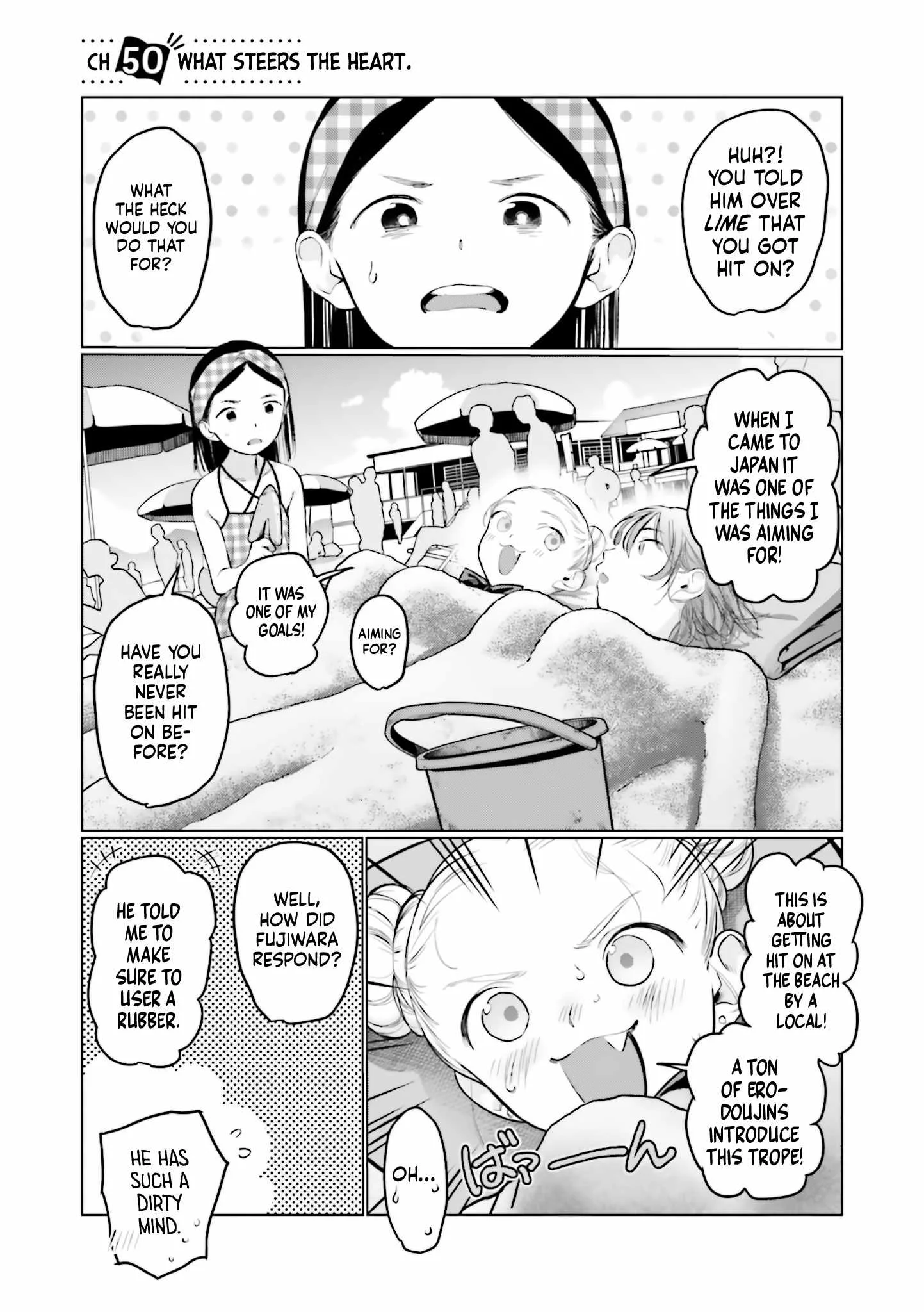 Sasha and Her Otaku Classmate Chapter 50 page 1