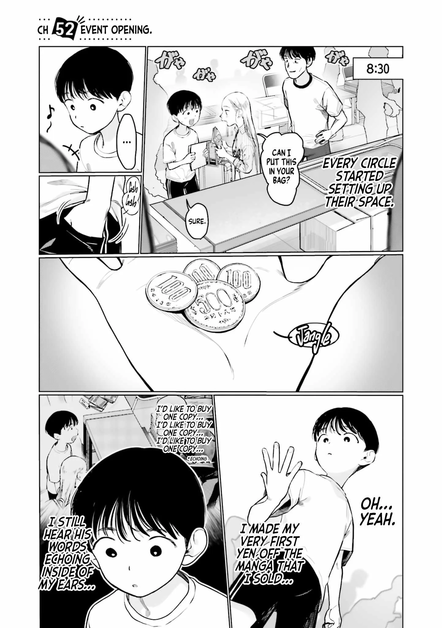 Sasha and Her Otaku Classmate Chapter 52 page 1