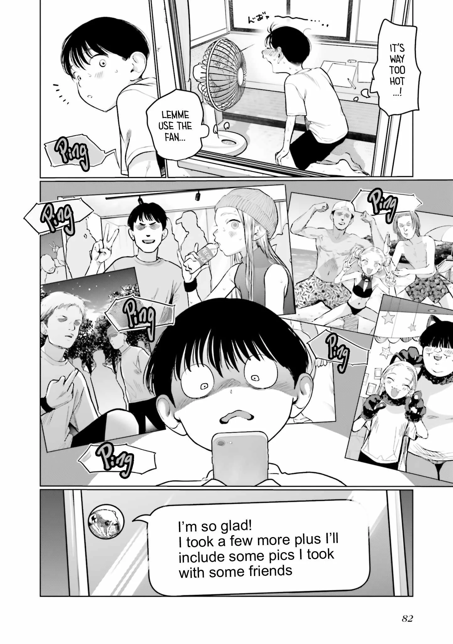 Sasha and Her Otaku Classmate Chapter 50 page 4