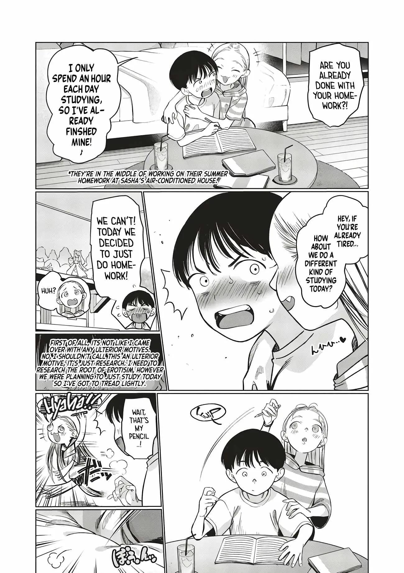 Sasha and Her Otaku Classmate Chapter 59 page 2
