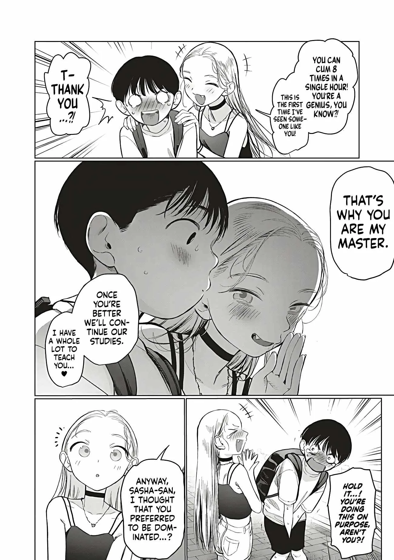 Sasha and Her Otaku Classmate Chapter 60 page 4