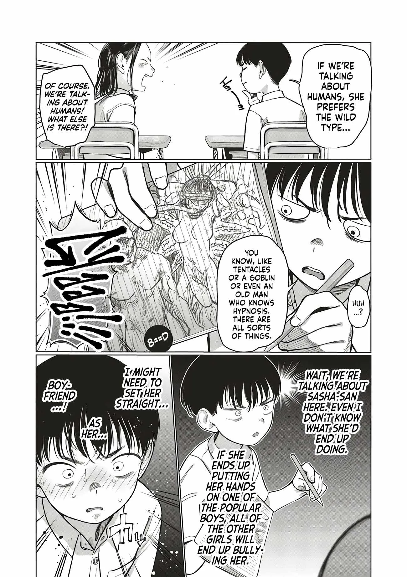 Sasha and Her Otaku Classmate Chapter 61 page 5