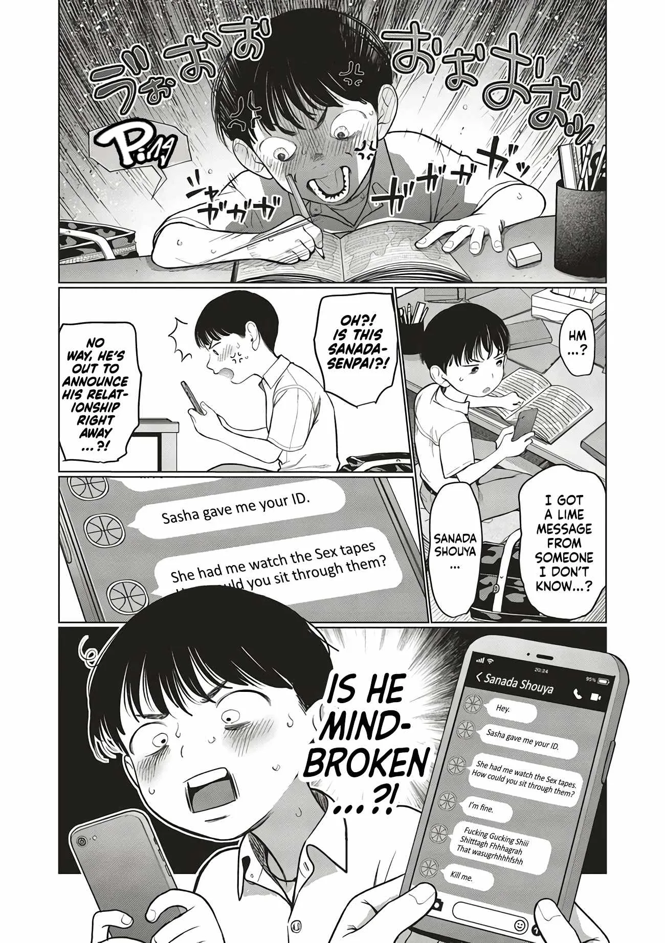 Sasha and Her Otaku Classmate Chapter 68 page 5