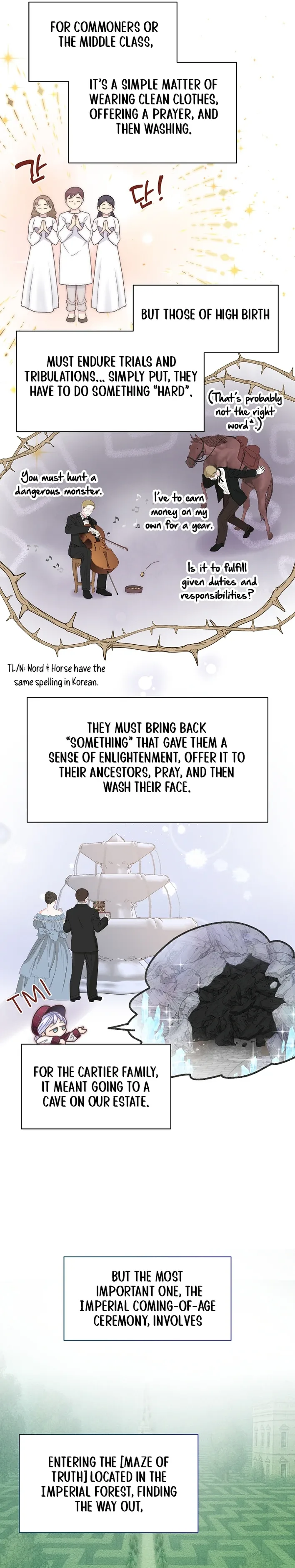 The Youngest Child of the Family Is Preventing the World From Ending Chapter 78 page 19