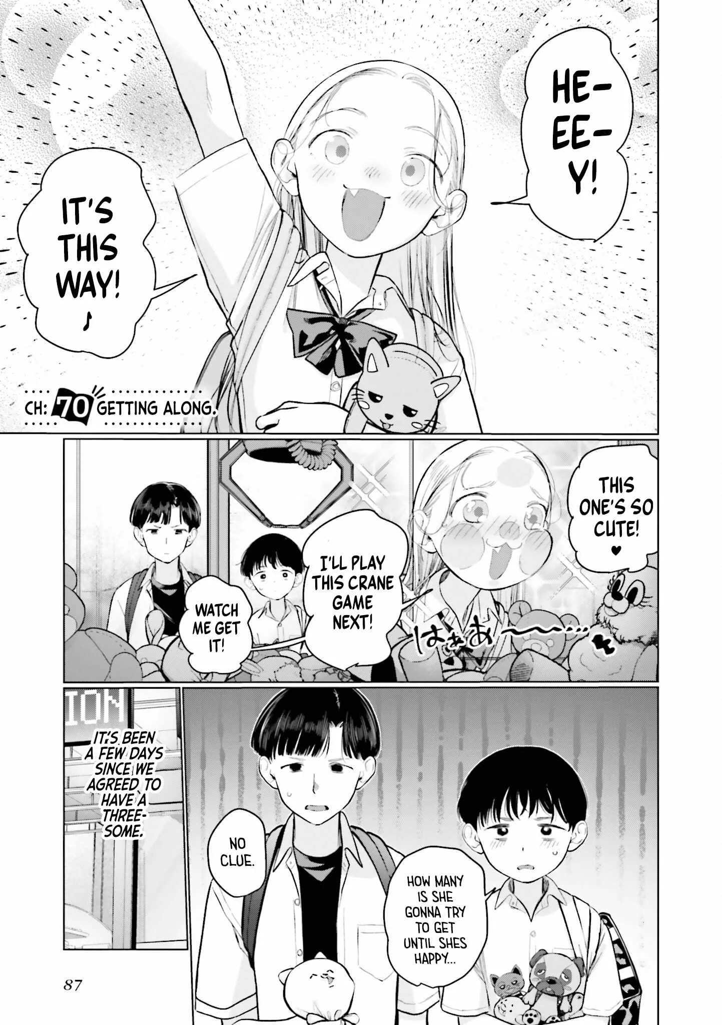 Sasha and Her Otaku Classmate Chapter 70 page 1