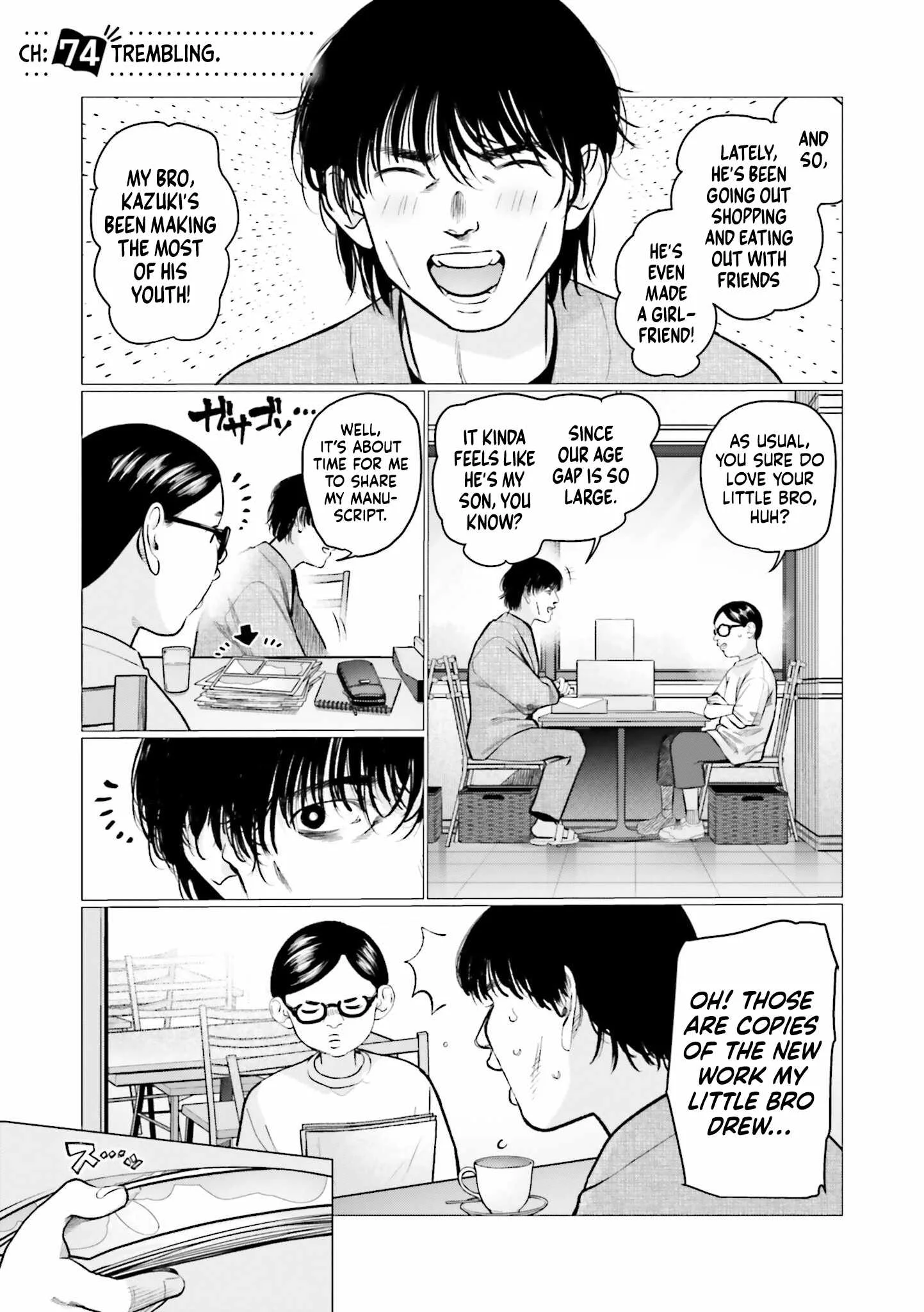 Sasha and Her Otaku Classmate Chapter 74 page 1