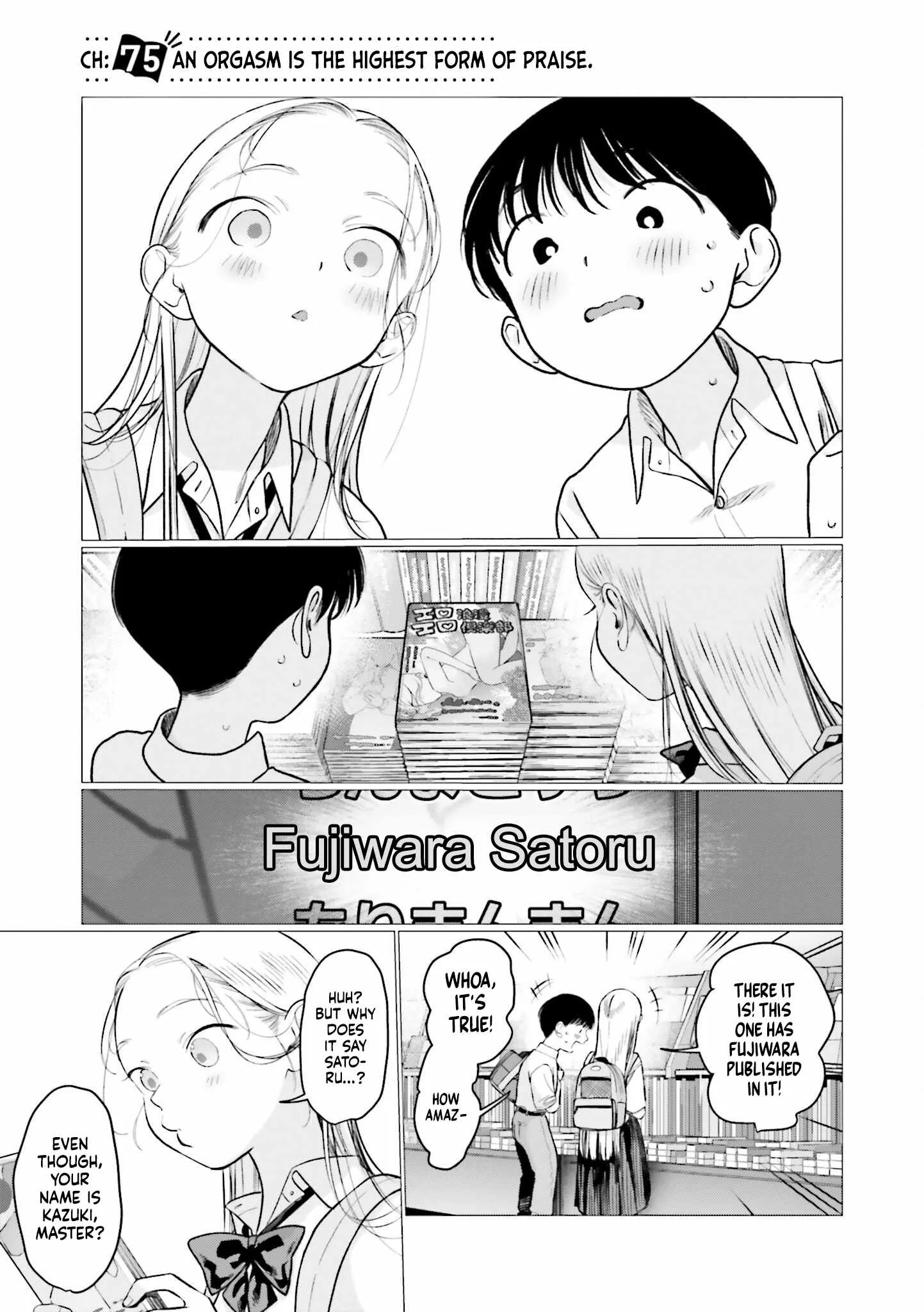 Sasha and Her Otaku Classmate Chapter 75 page 1