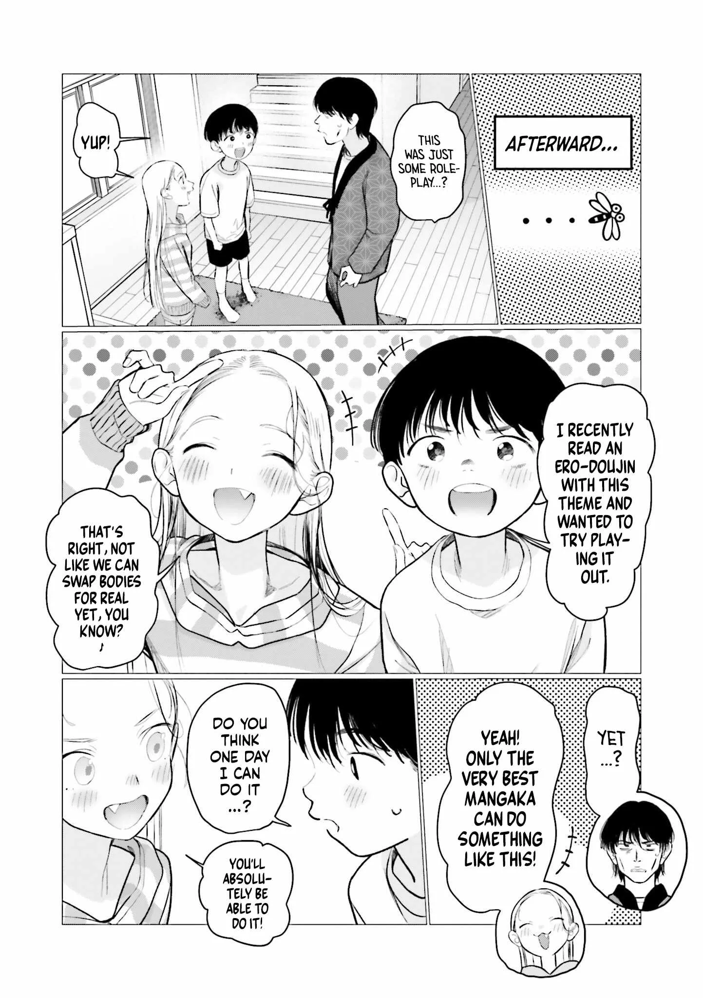 Sasha and Her Otaku Classmate Chapter 75.5 page 4