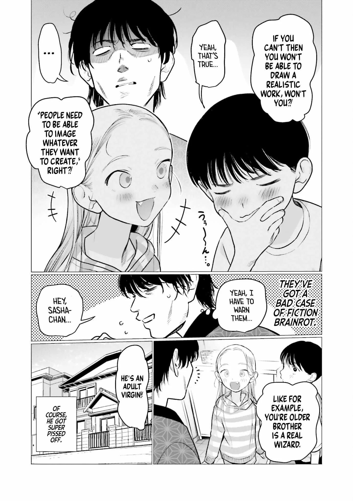 Sasha and Her Otaku Classmate Chapter 75.5 page 5