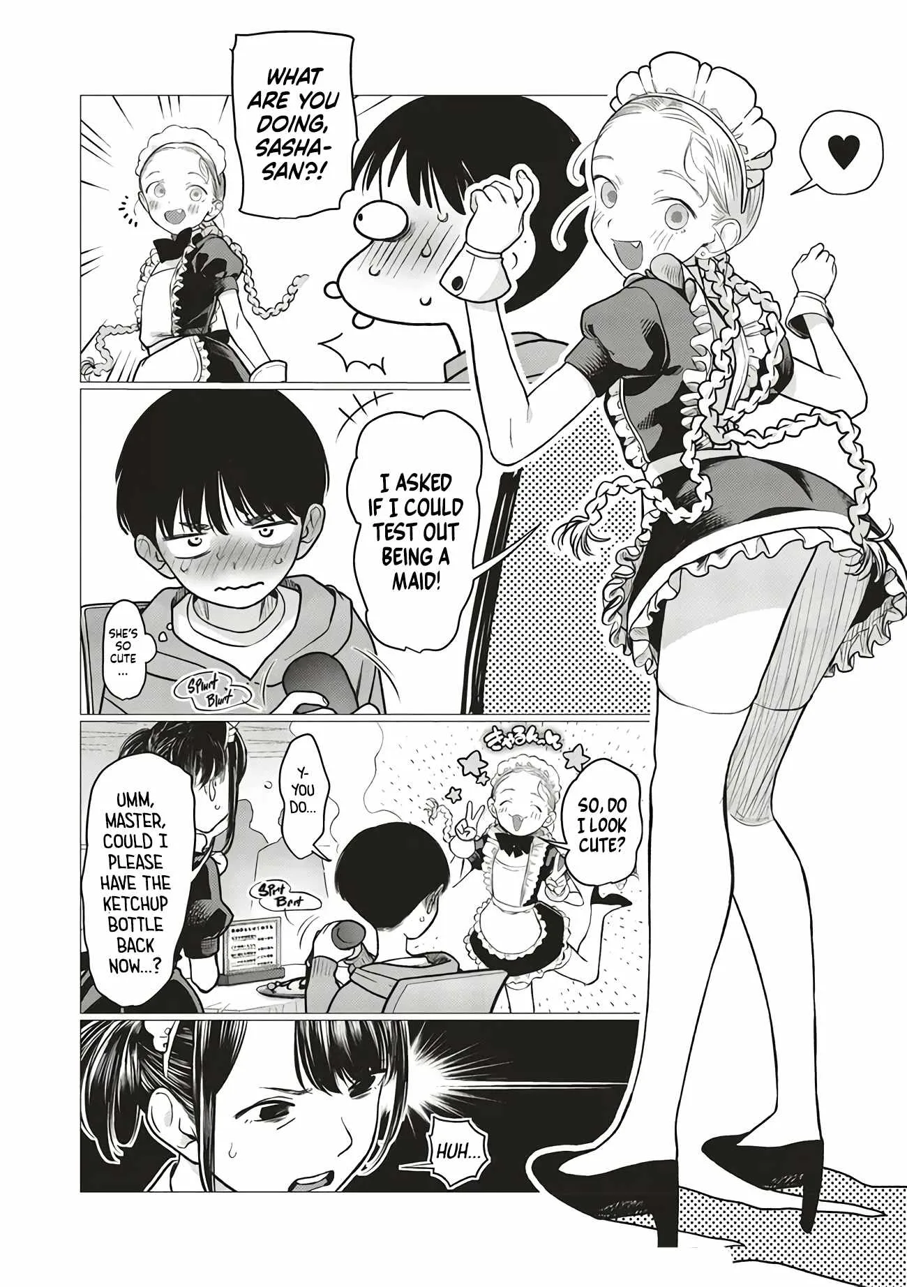Sasha and Her Otaku Classmate Chapter 77 page 6
