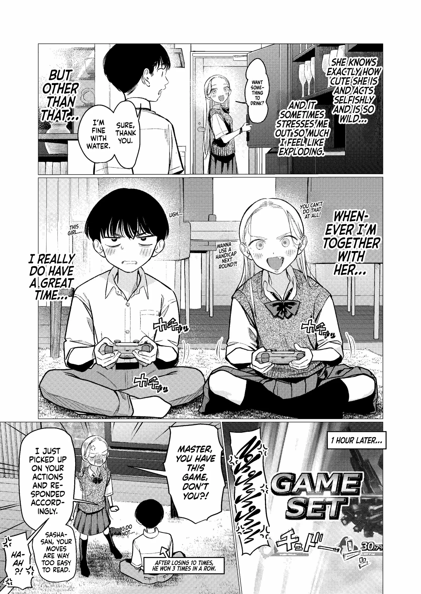 Sasha and Her Otaku Classmate Chapter 83 page 6