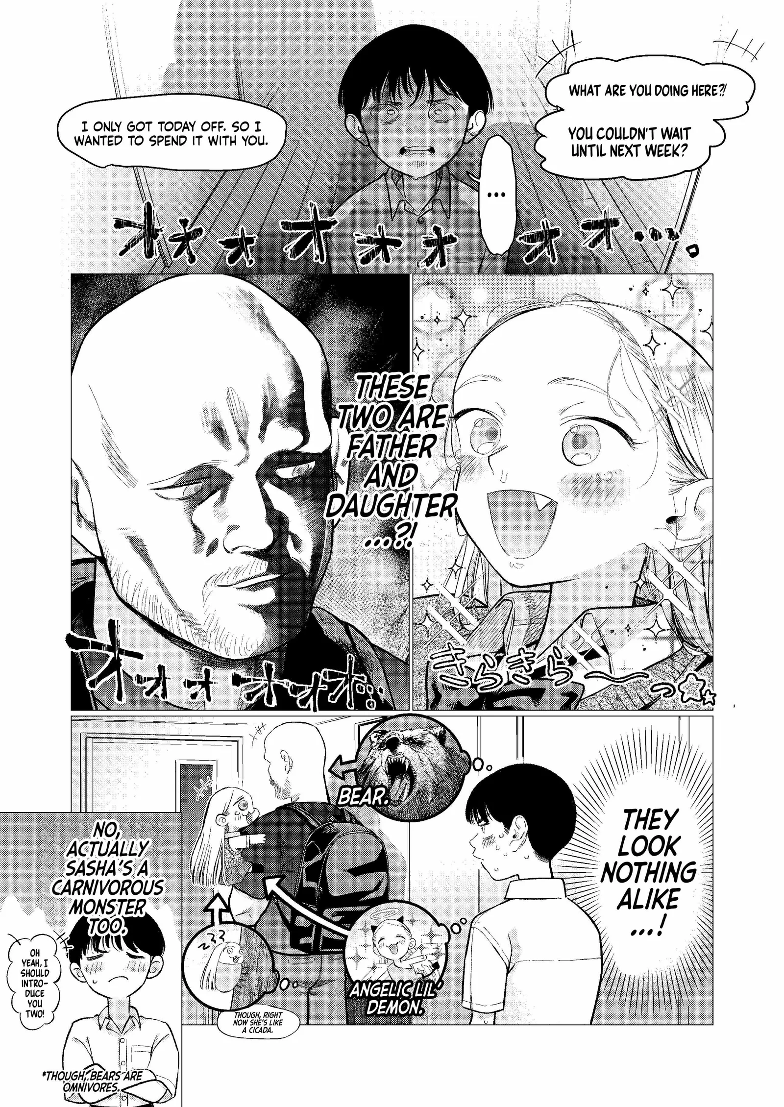 Sasha and Her Otaku Classmate Chapter 84 page 1