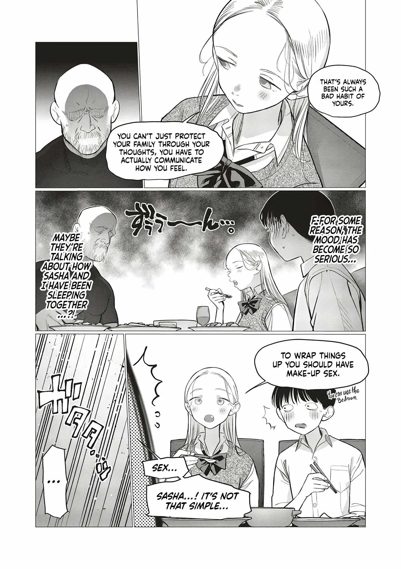 Sasha and Her Otaku Classmate Chapter 85 page 8