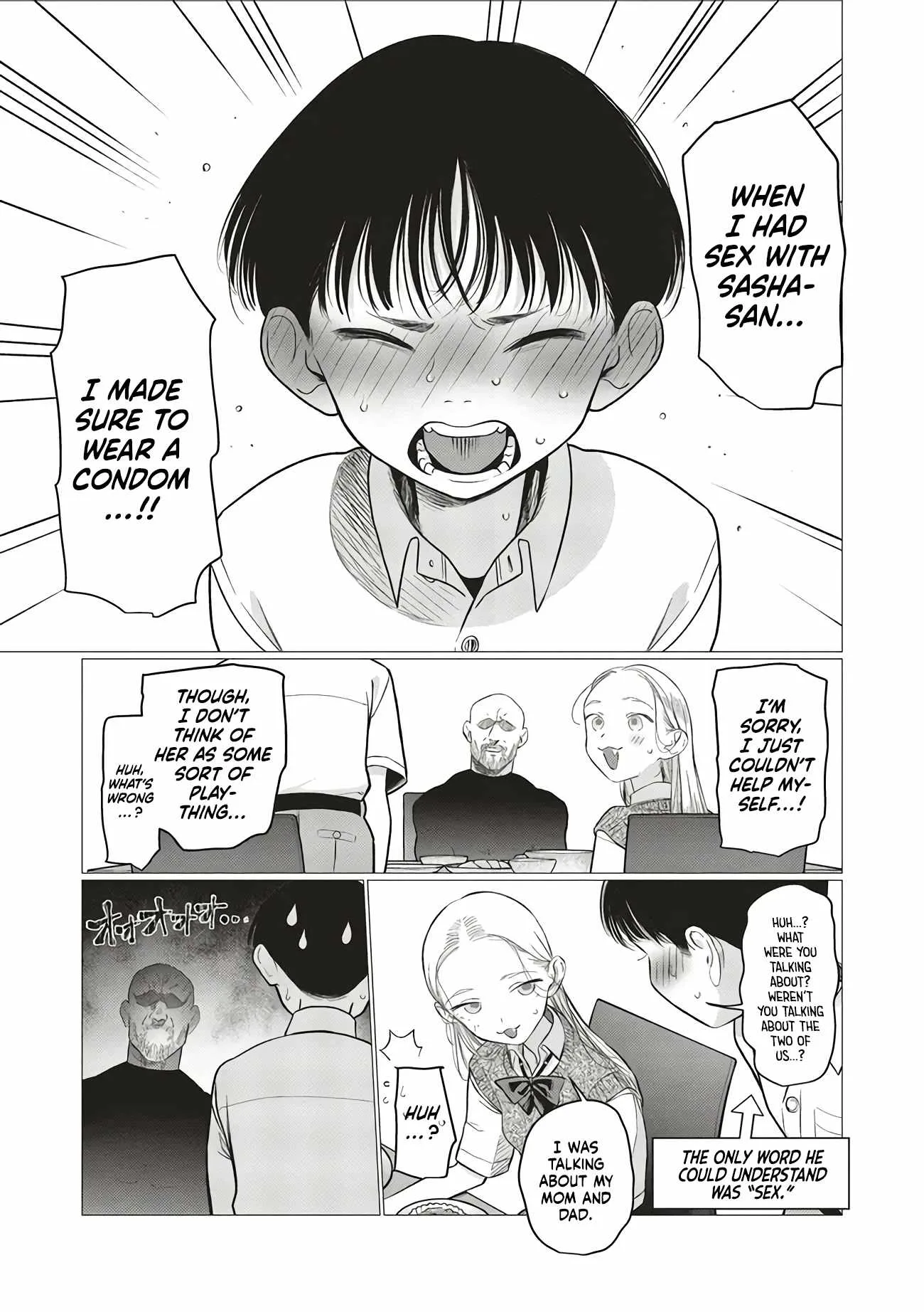 Sasha and Her Otaku Classmate Chapter 85 page 9