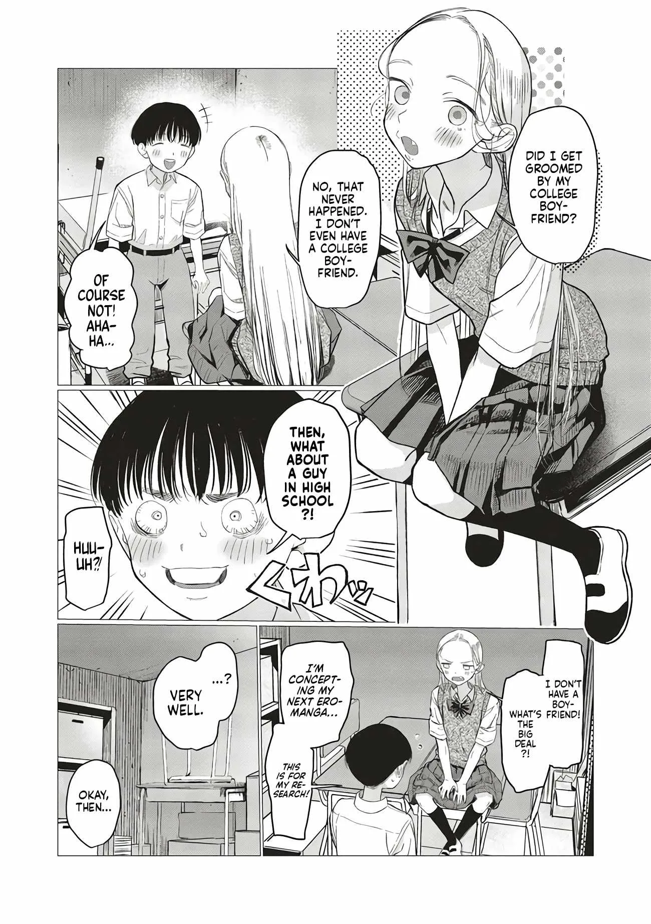 Sasha and Her Otaku Classmate Chapter 87 page 6