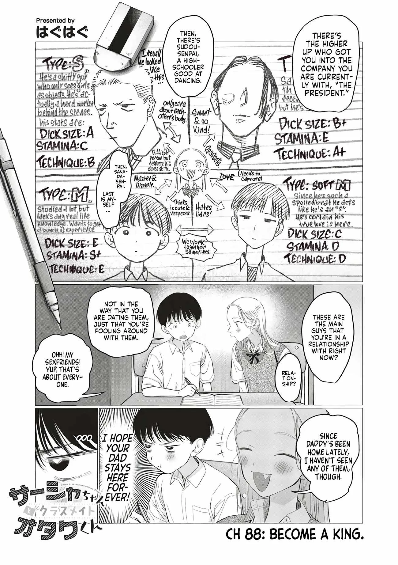 Sasha and Her Otaku Classmate Chapter 88 page 1
