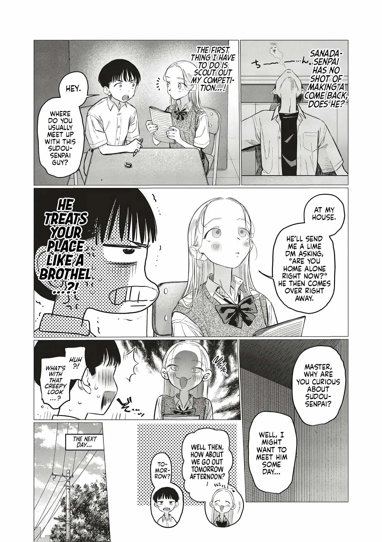 Sasha and Her Otaku Classmate Chapter 88 page 3