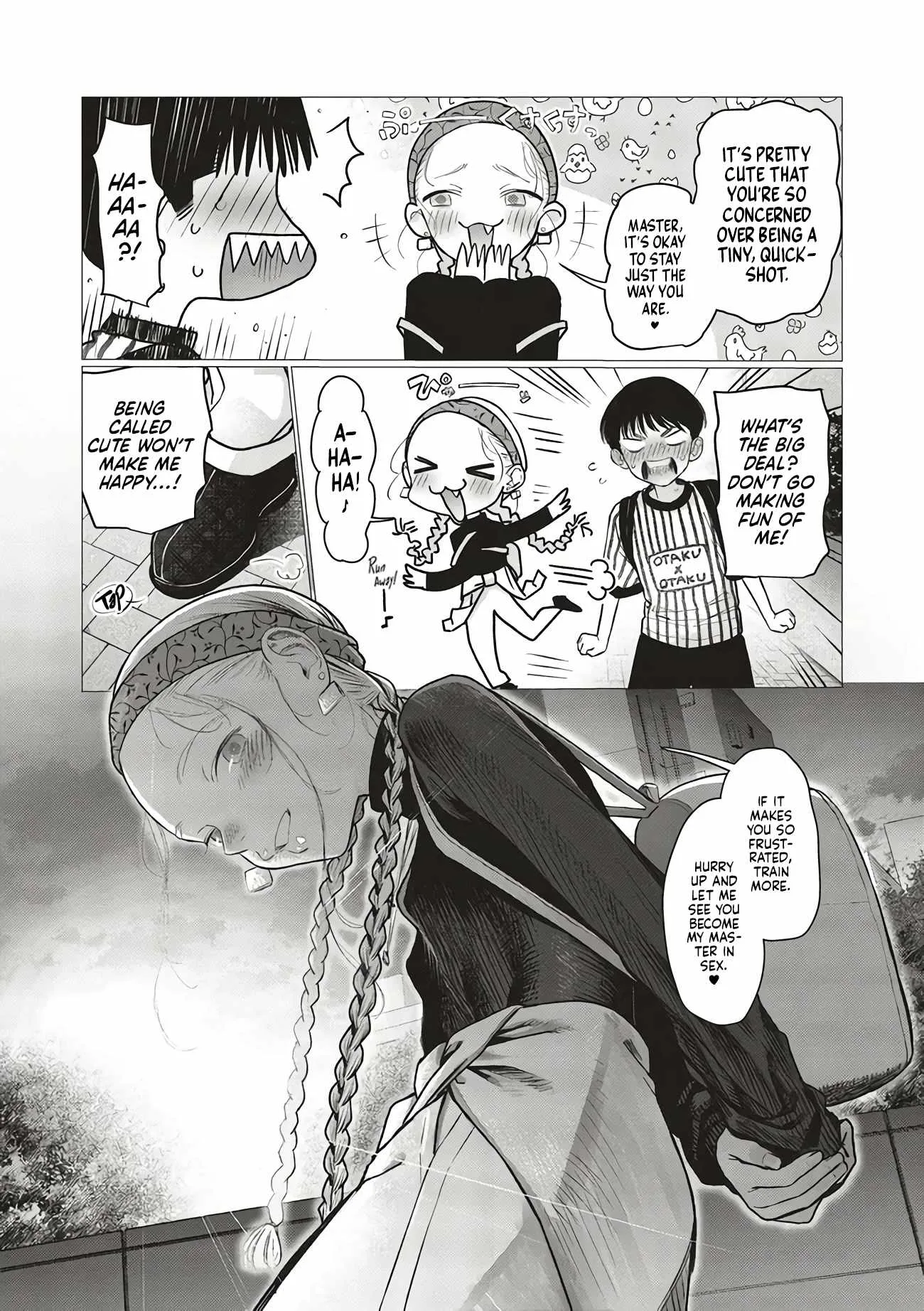 Sasha and Her Otaku Classmate Chapter 88 page 12