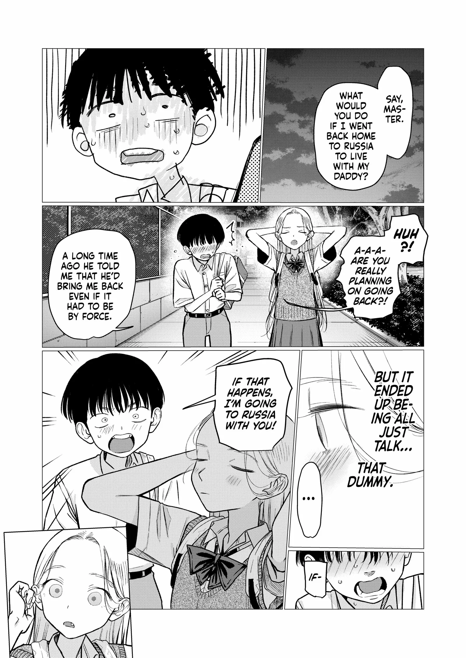Sasha and Her Otaku Classmate Chapter 93 page 8