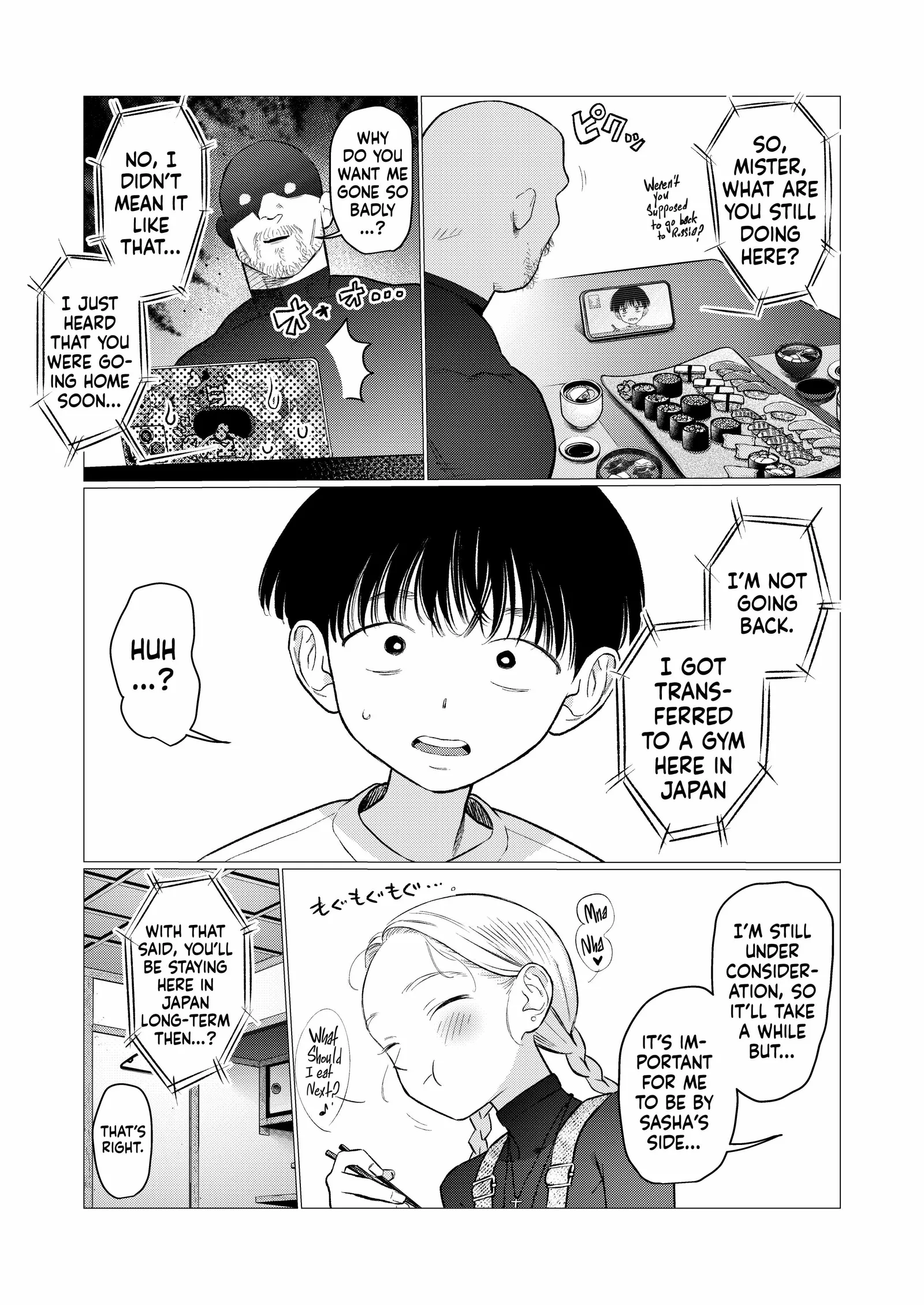 Sasha and Her Otaku Classmate Chapter 94 page 2