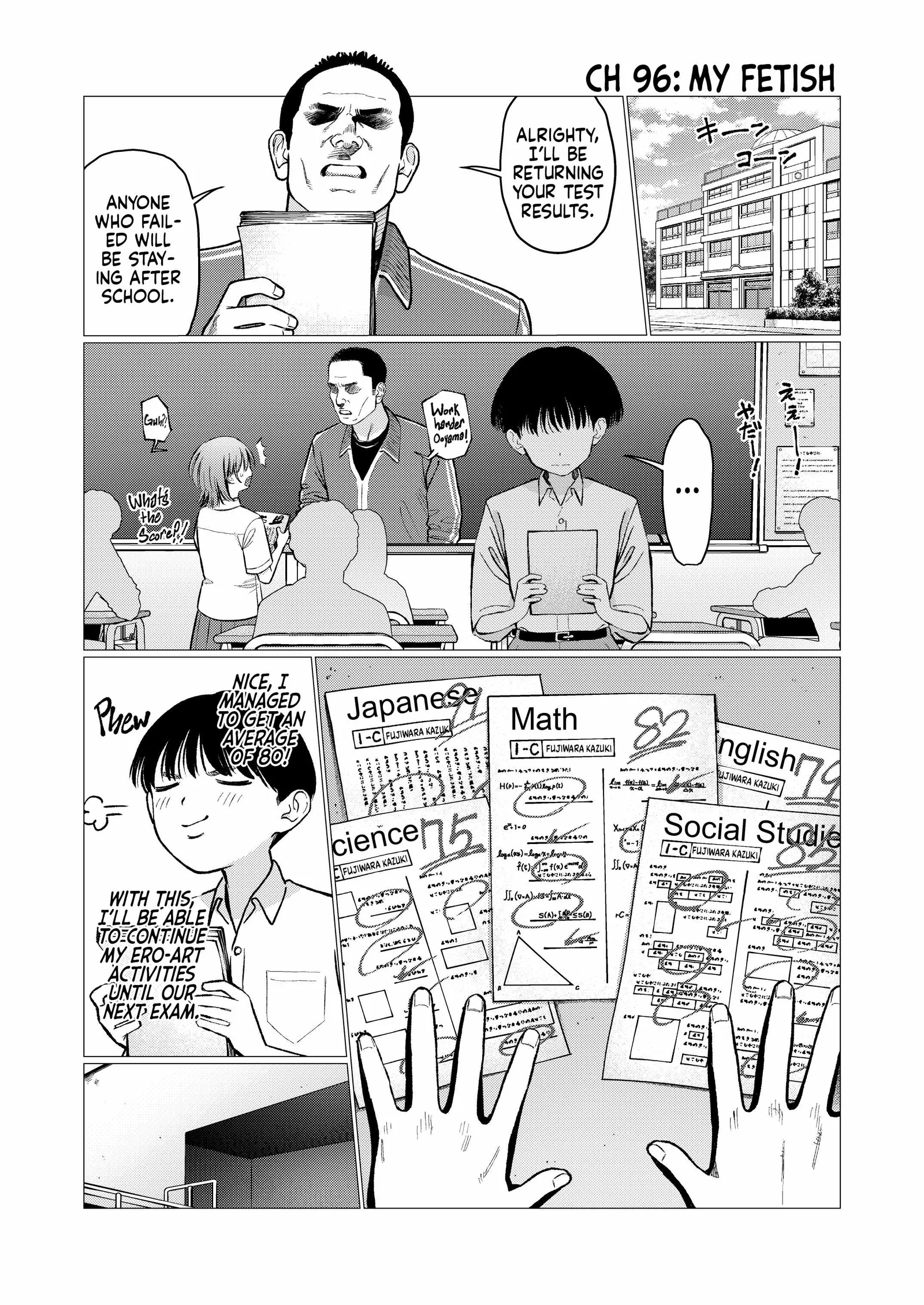 Sasha and Her Otaku Classmate Chapter 96 page 1