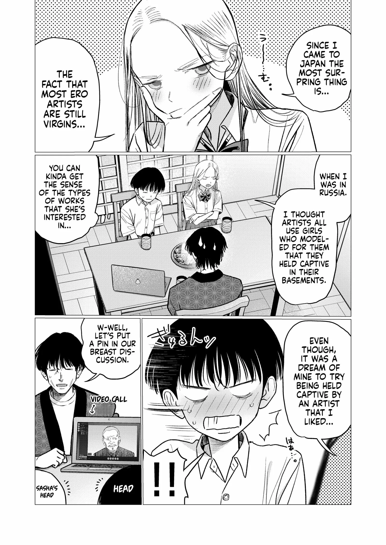 Sasha and Her Otaku Classmate Chapter 97 page 2