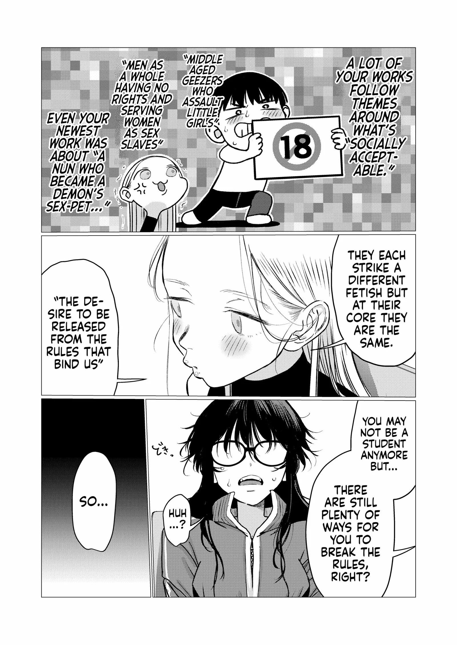 Sasha and Her Otaku Classmate Chapter 98 page 8