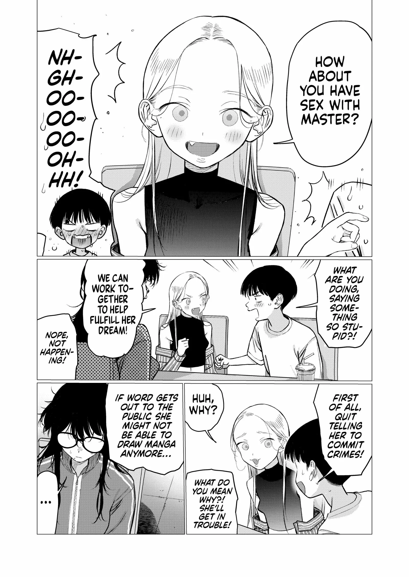 Sasha and Her Otaku Classmate Chapter 98 page 9