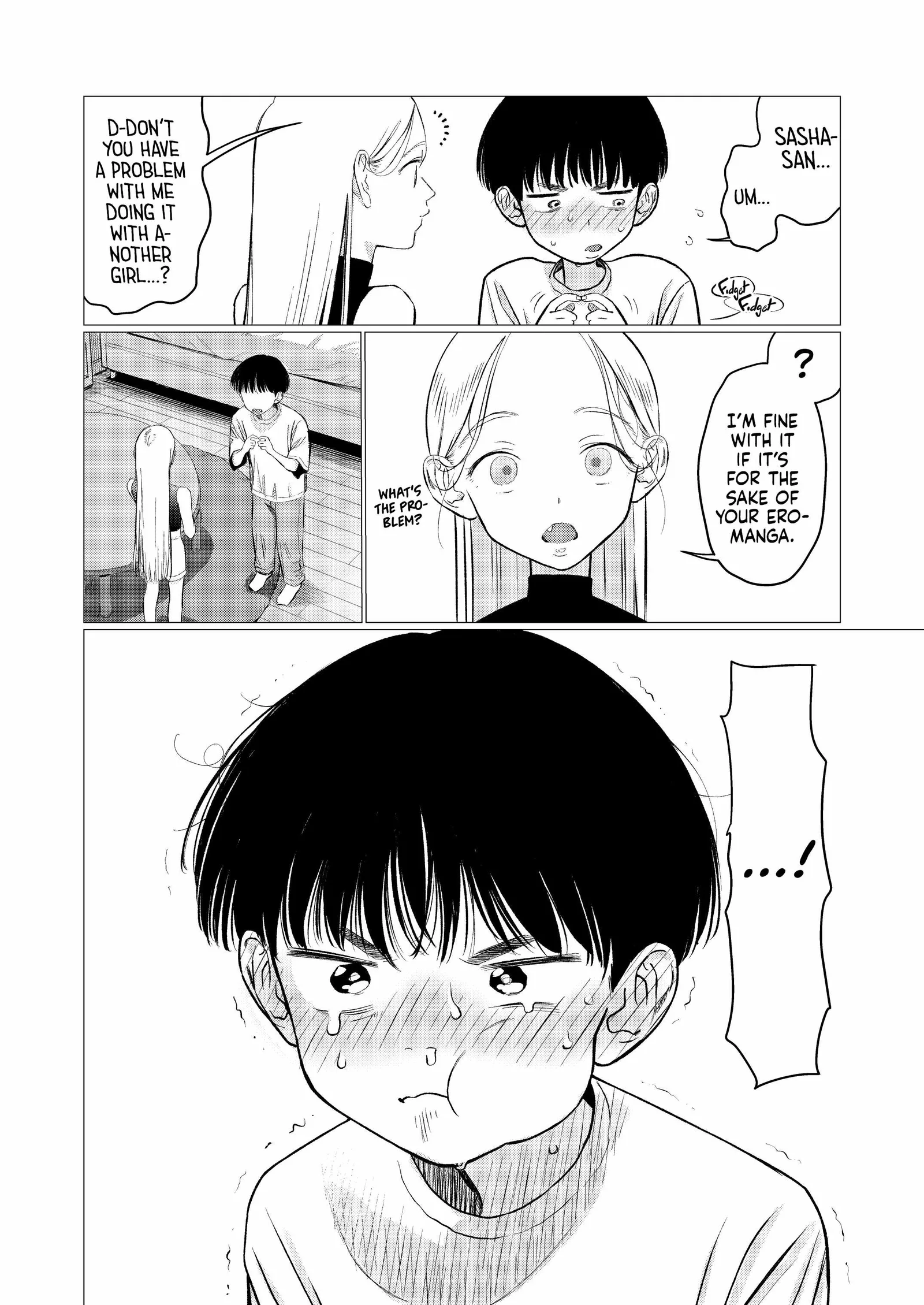 Sasha and Her Otaku Classmate Chapter 99 page 2