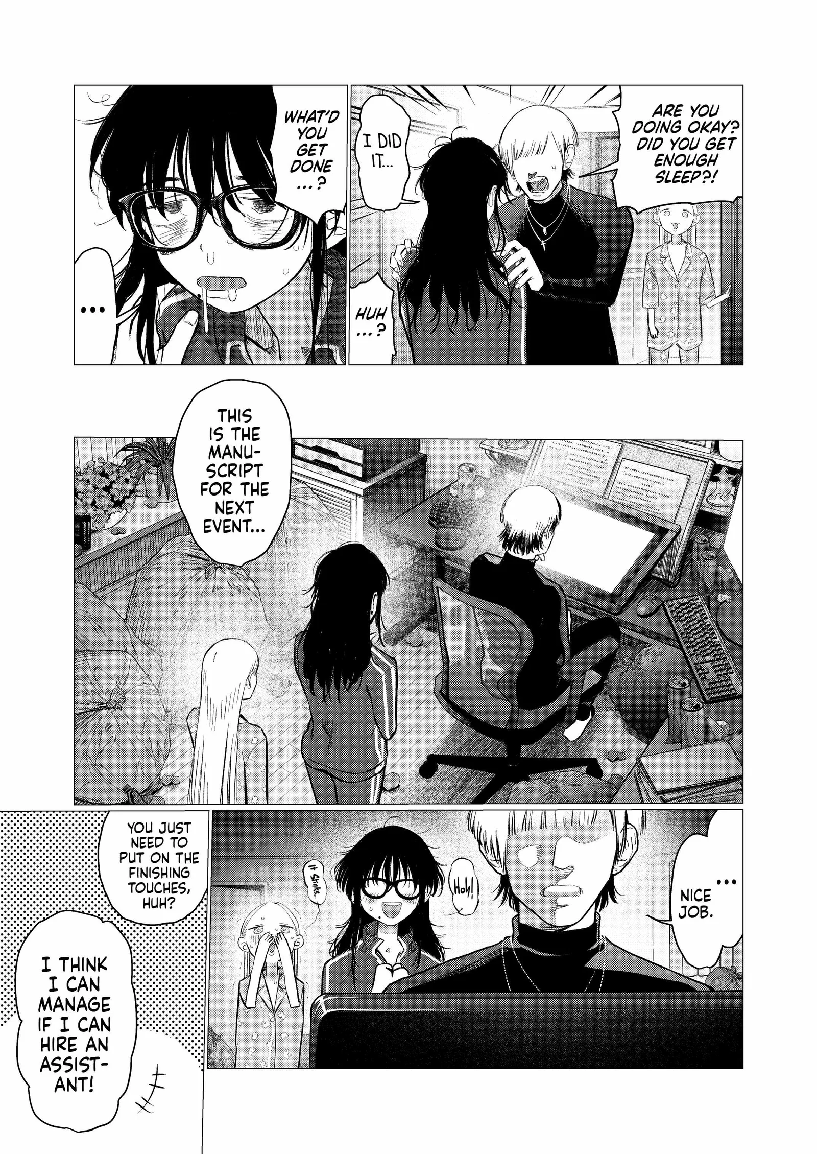 Sasha and Her Otaku Classmate Chapter 102 page 12