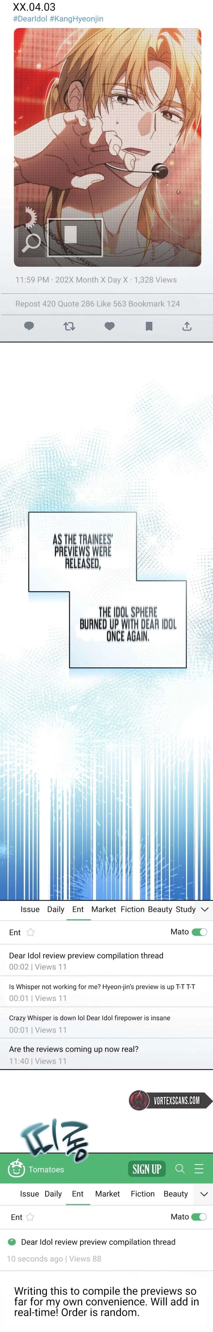 The Lucky Plan of an Idol in His Second Life Chapter 24 page 18