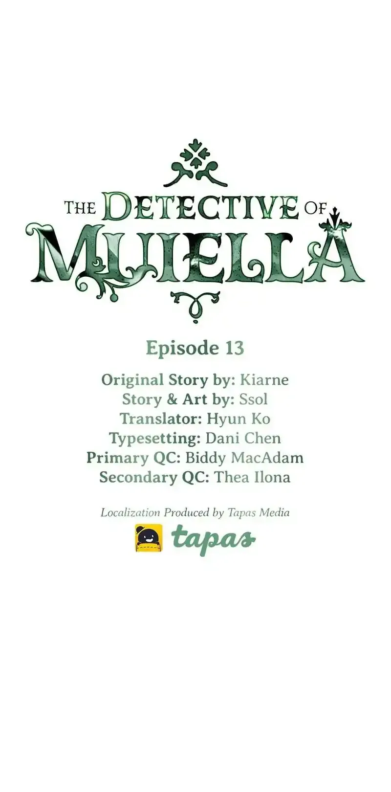 The Detective of Muiella Chapter 13 page 1