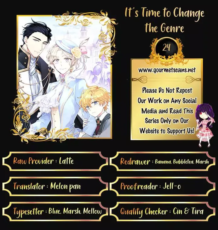 I Will Change The Genre Chapter 24 page 1