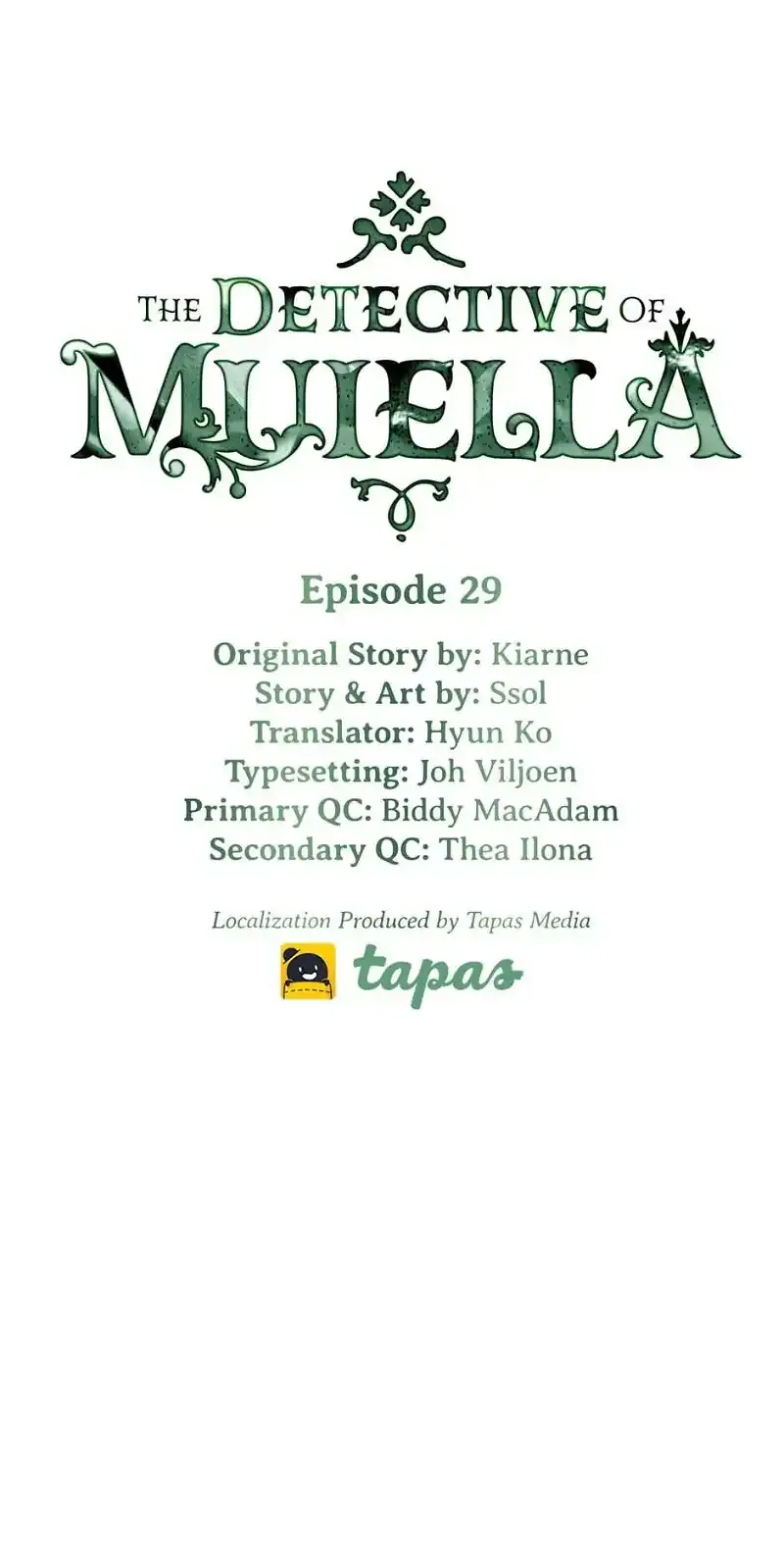 The Detective of Muiella Chapter 29 page 1