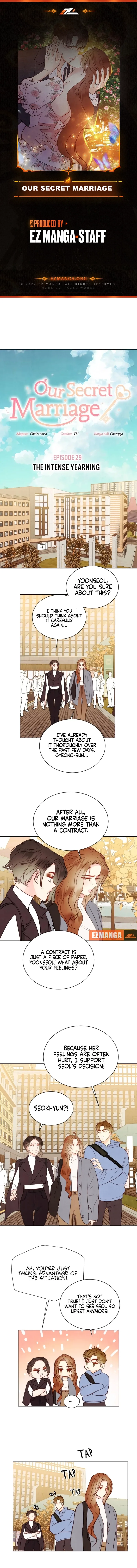 Our Secret Marriage Chapter 29 page 1