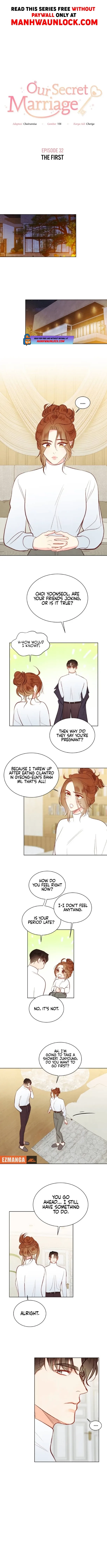 Our Secret Marriage Chapter 32 page 1