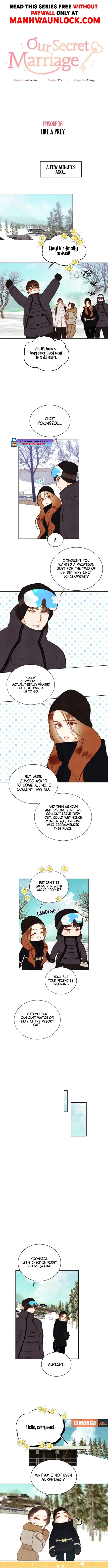 Our Secret Marriage Chapter 36 page 1