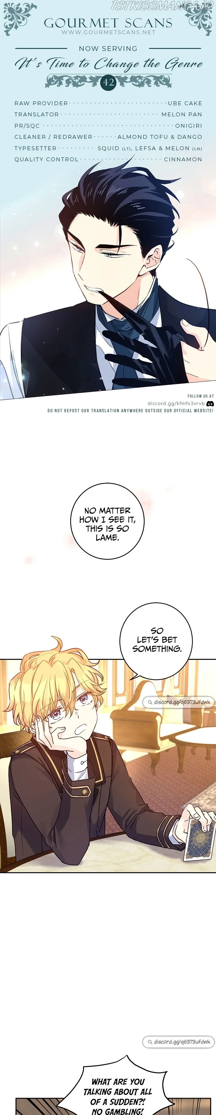 I Will Change The Genre Chapter 42 page 1
