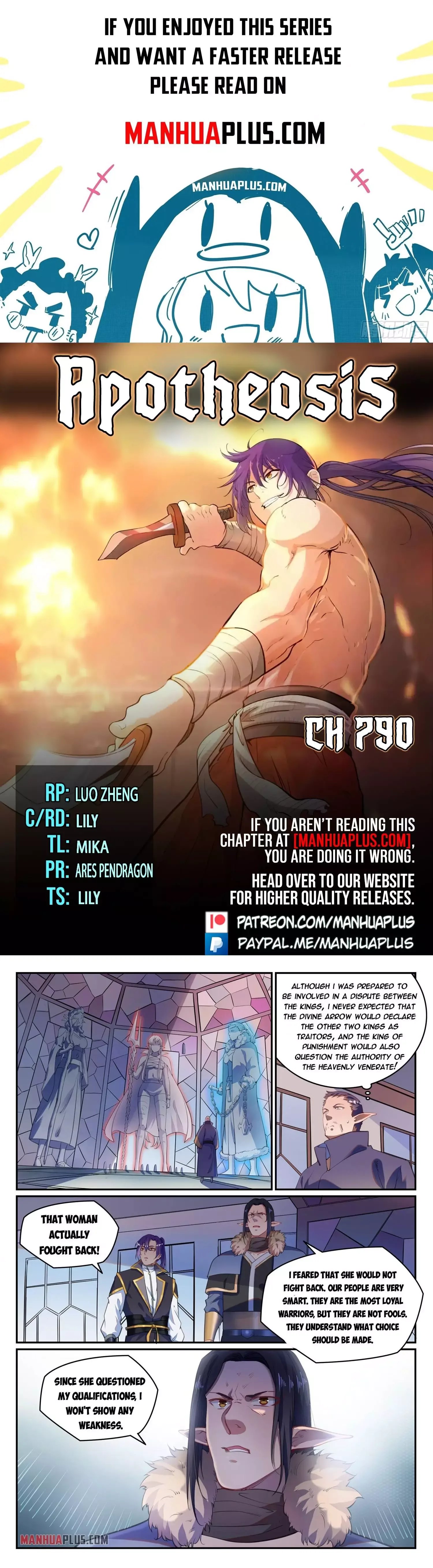 Apotheosis Chapter 790 page 1