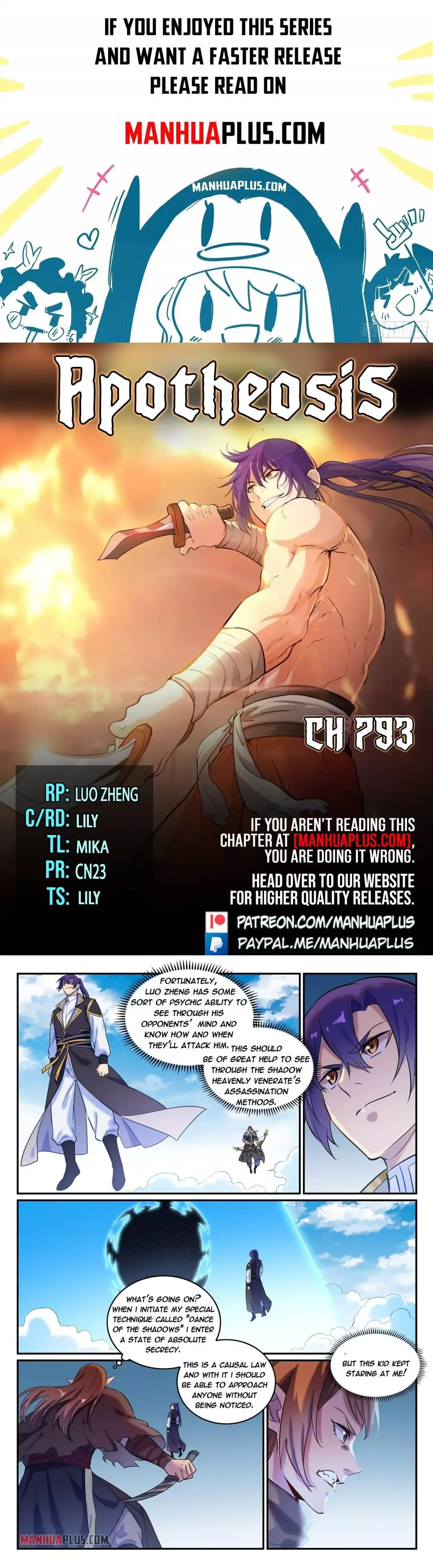 Apotheosis Chapter 793 page 1